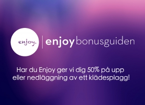 Rabatt med enjoyguiden hos Skrädderiverkstan. Rabatt på upp eller nedläggning av ett plagg.